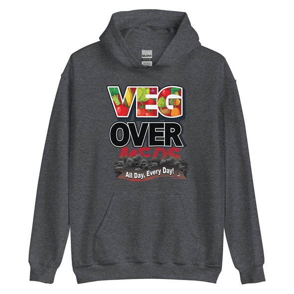 Veg Over Meds All Day, Every Day! | Unisex Hoodie