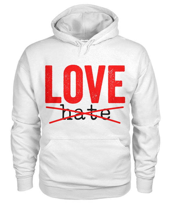 Love Hate ... Unisex Hoodie