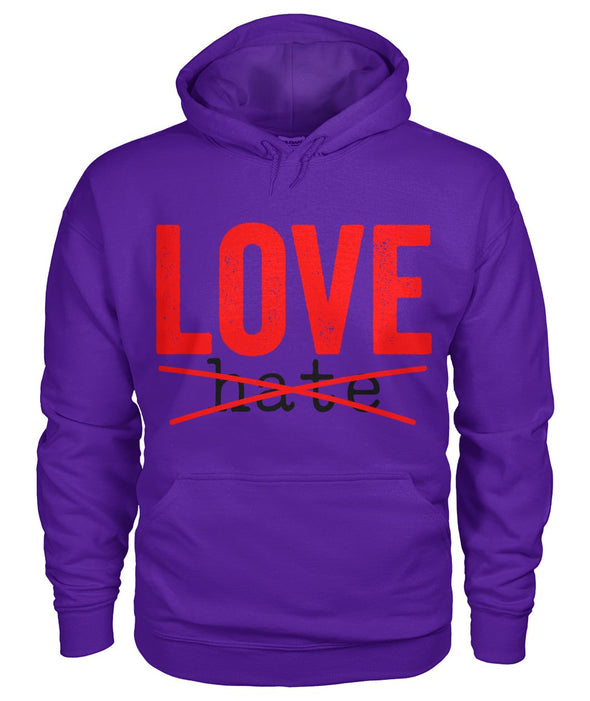 Love Hate ... Unisex Hoodie