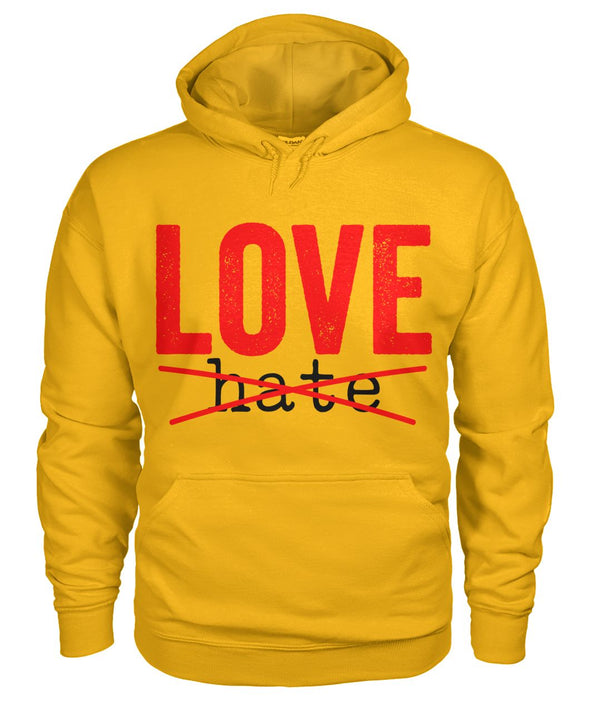 Love Hate ... Unisex Hoodie