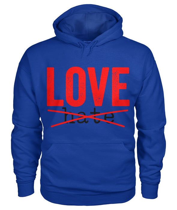 Love Hate ... Unisex Hoodie