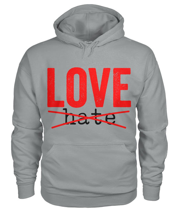 Love Hate ... Unisex Hoodie