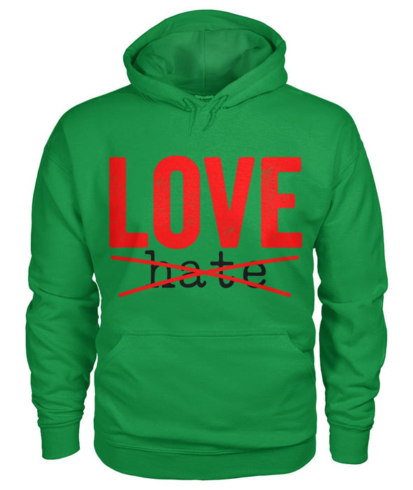 Love Hate ... Unisex Hoodie