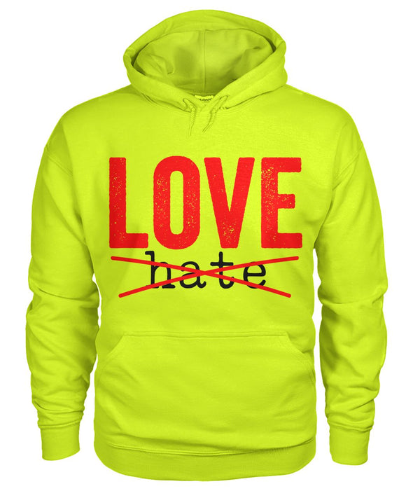 Love Hate ... Unisex Hoodie